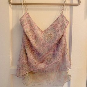 Silk Ralph Lauren camisole. NWT